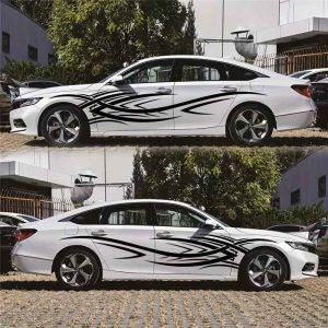 Lot de 2 autocollants en vinyle pour voiture