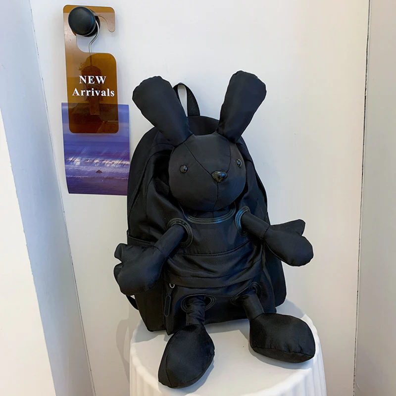 Sac à dos poupée tendance et cool avec motif lapin – Image 8