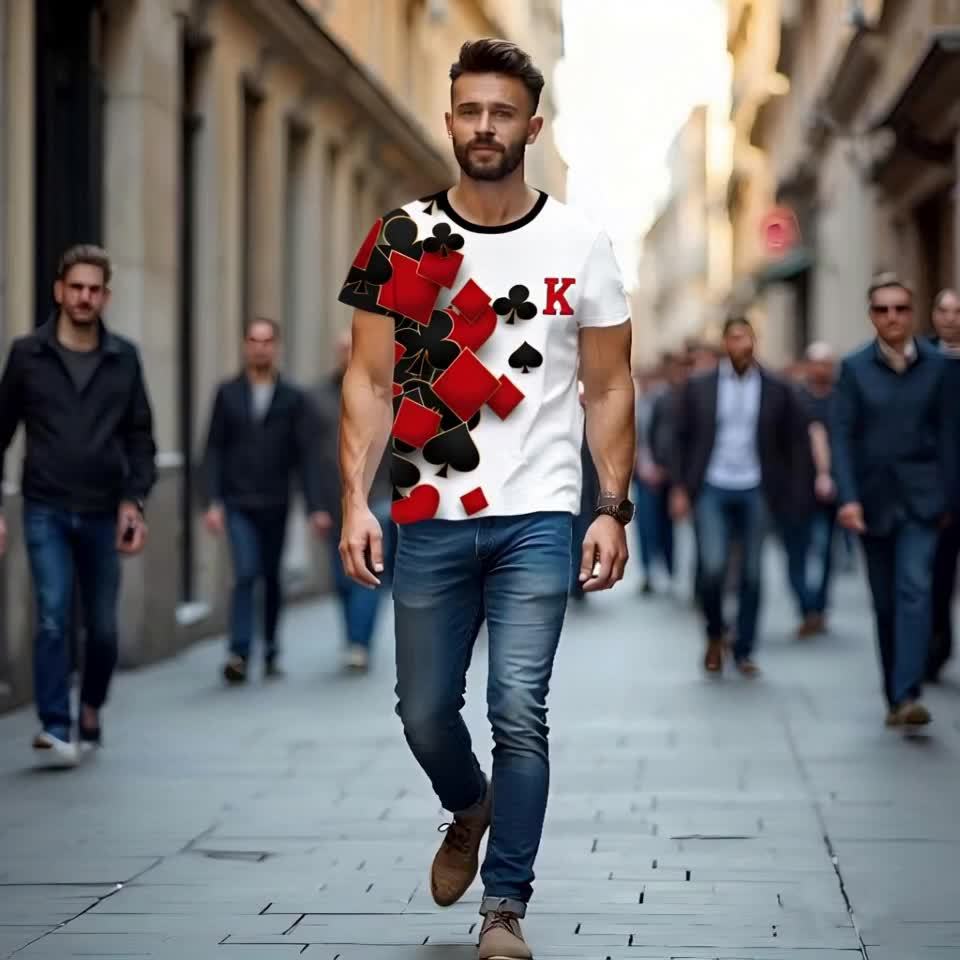 T-shirt fantaisie pour homme – Image 7