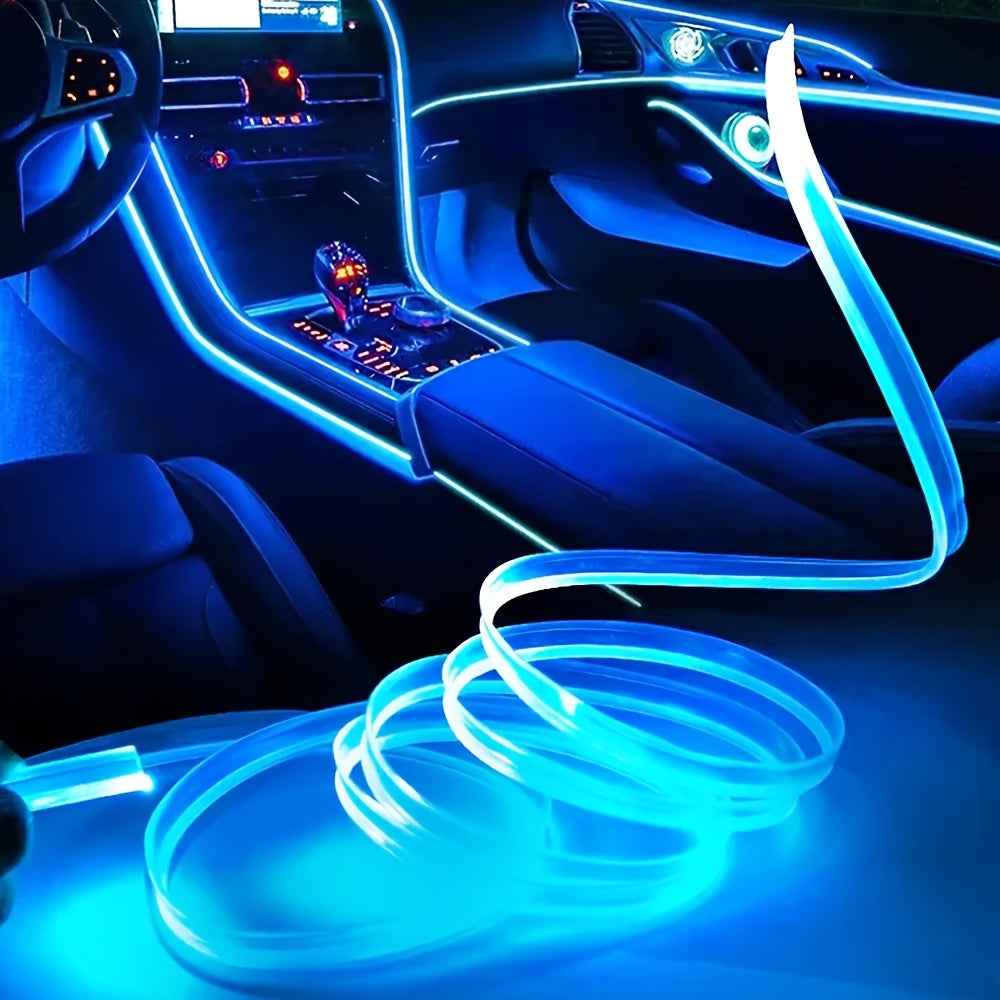 Nouvelles lumières d'ambiance LED RGB 2025 pour voiture avec synchronisation musicale par application – Image 2