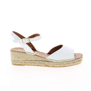 Sandales MONNY LA MAISON DE L'ESPADRILLE Femme Blanc