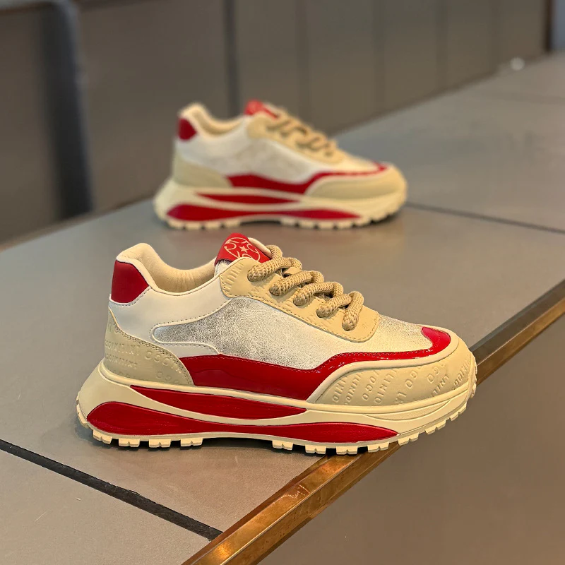 Chaussures rétro Daddy Shoes pour homme, semelle épaisse et résistante à l'usure – Image 7