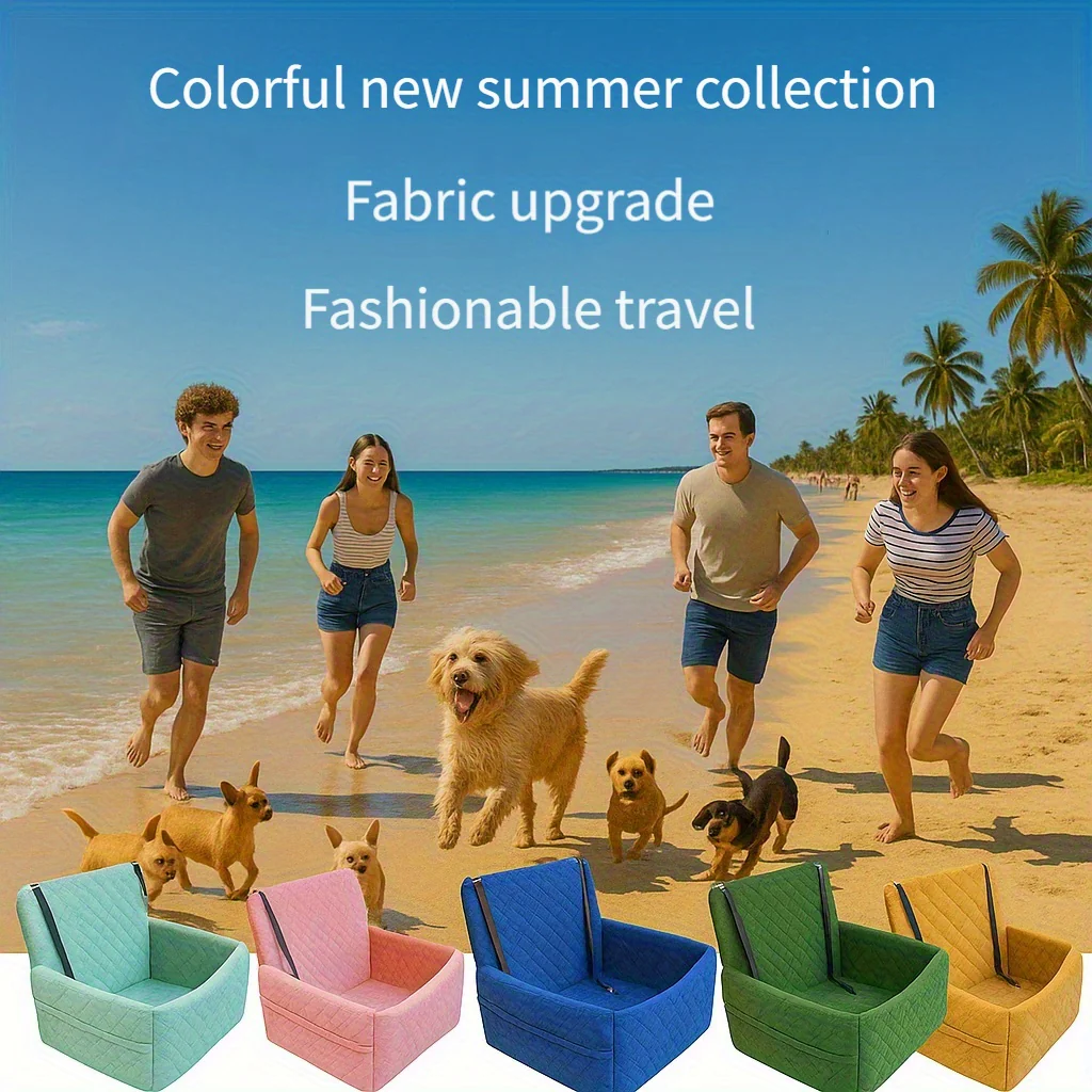 Siège auto portable de luxe pour chien / chat – Image 6