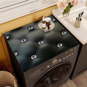 1 pièce, tapis d'égouttoir imprimé géométrique irrégulier