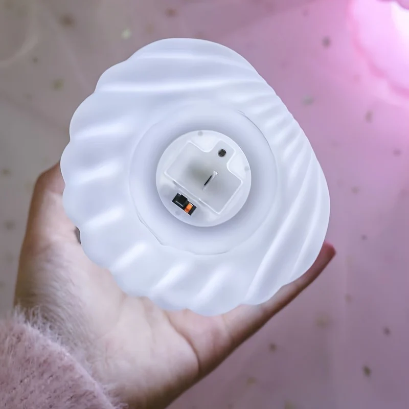 1PCS lampe de chevet décorative en forme de coquillage – Image 7