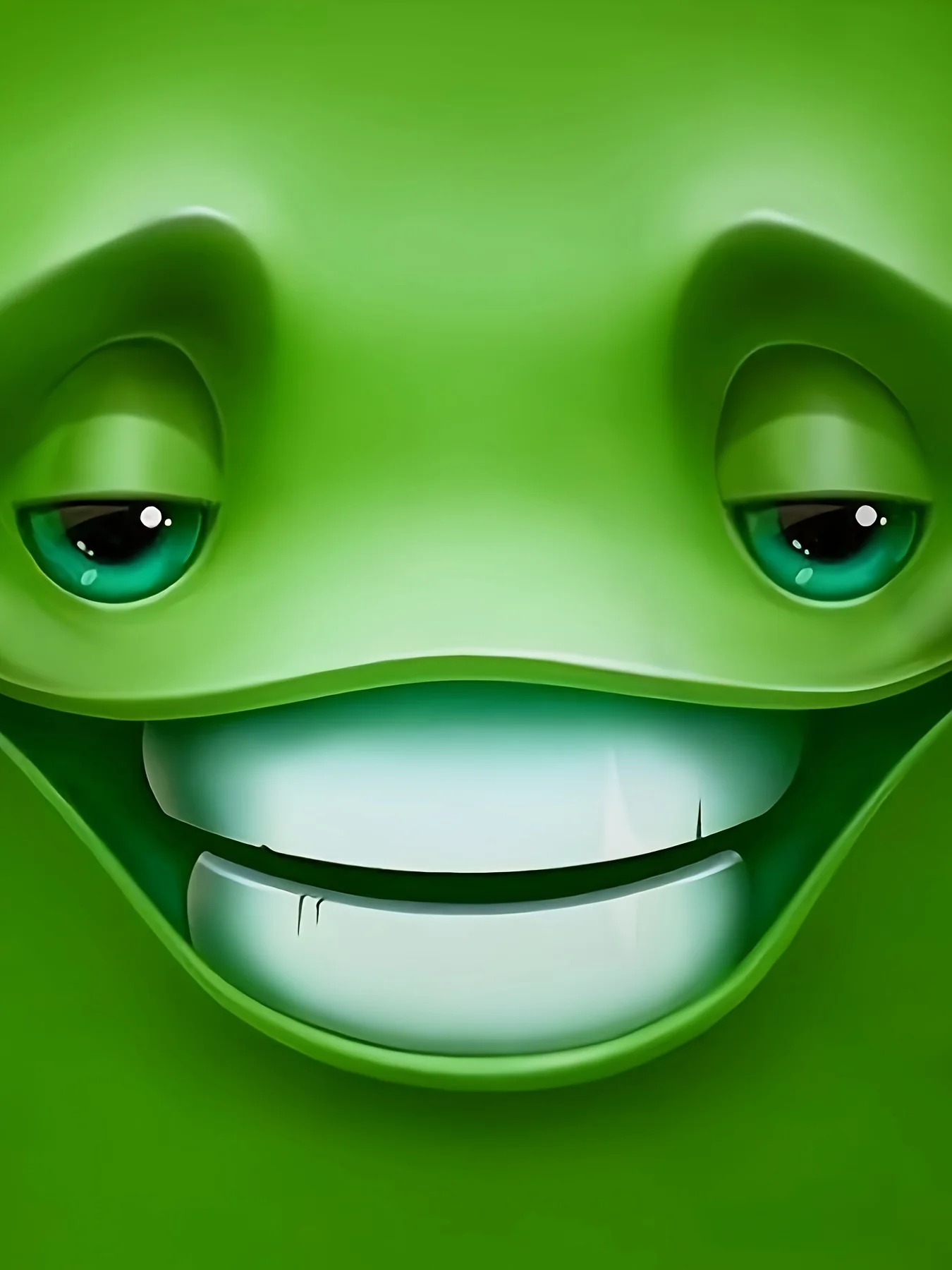 T-shirt unisexe à imprimé dessin animé, col rond vert, manches courtes – Image 6