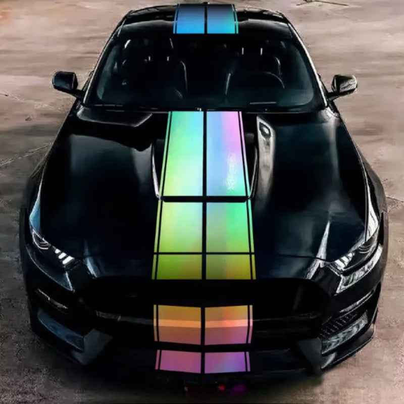 Autocollant universel à 6 bandes pour voiture, lignes parallèles – Image 4