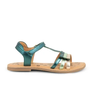 Sandales DIAMANTO KICKERS Enfant Vert