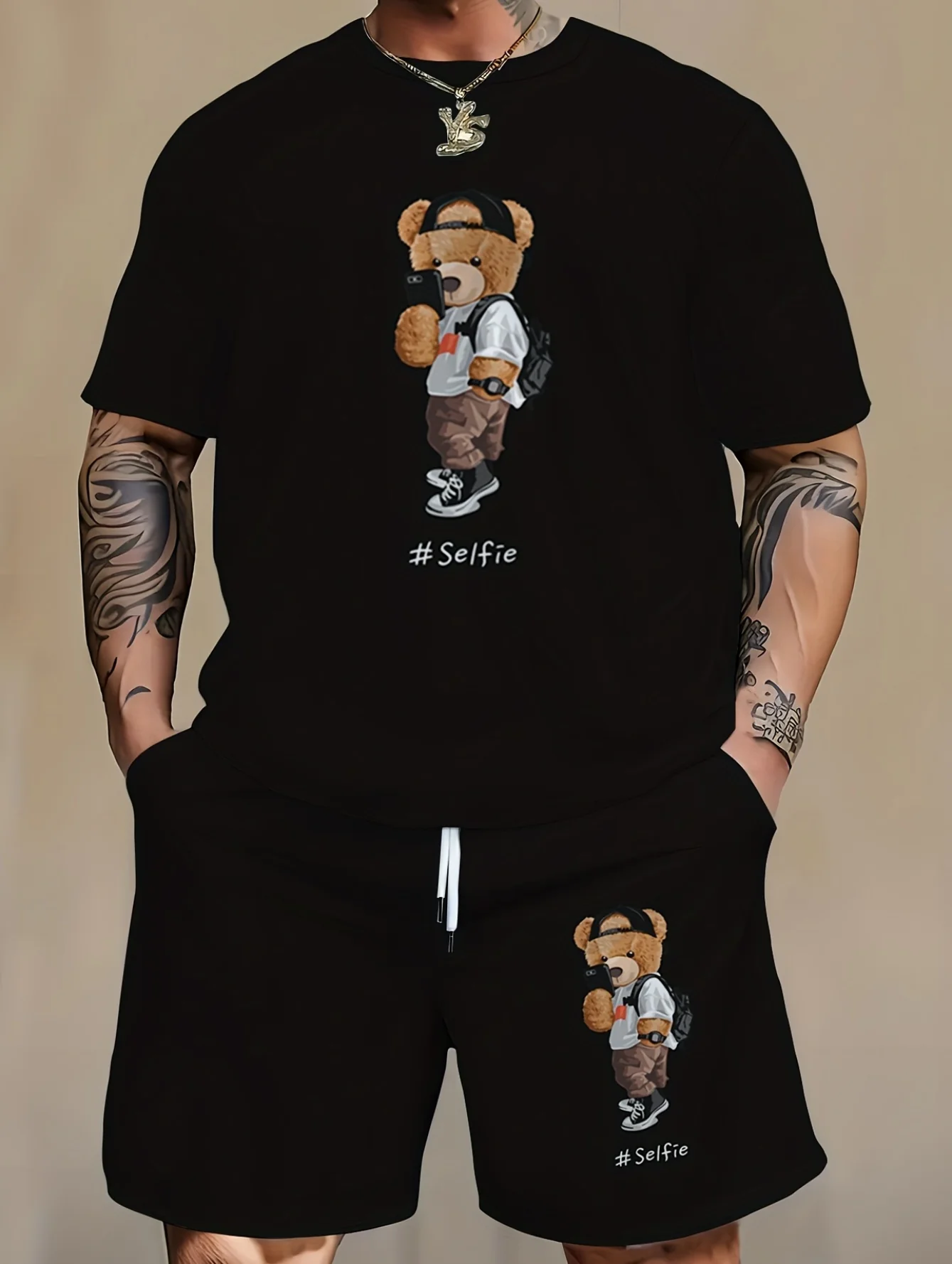 Ensemble t-shirt et short – Image 2