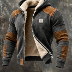 MAISON CLÉMENT PARIS™ | VESTE AVIATEUR HOMME À CAPUCHE FOURRÉE