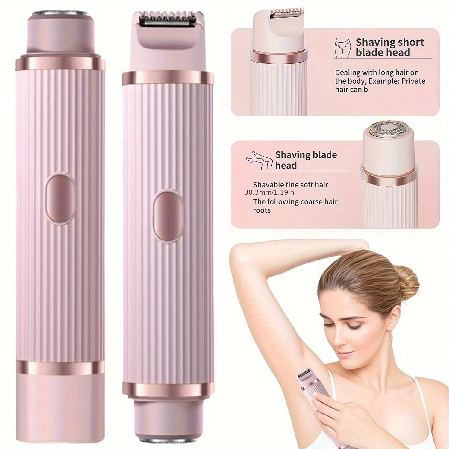 Épilateur électrique 2 en 1 pour usage domestique – Image 2