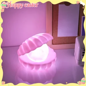 1PCS  lampe de chevet décorative en forme de coquillage