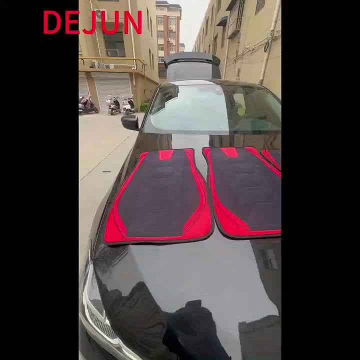 Ensemble de 4 tapis de sol universels en polyester – Image 8