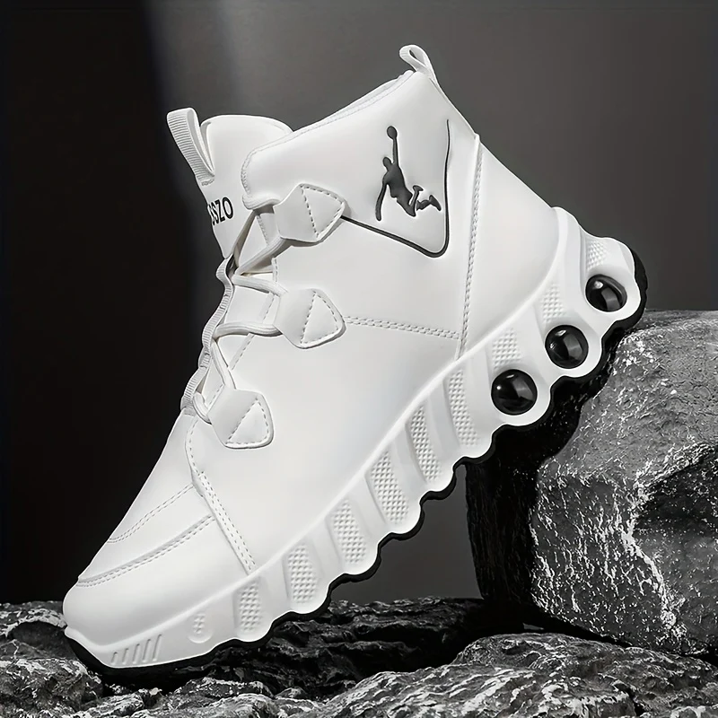 Chaussures de basketball montantes tendance et décontractées – Image 8