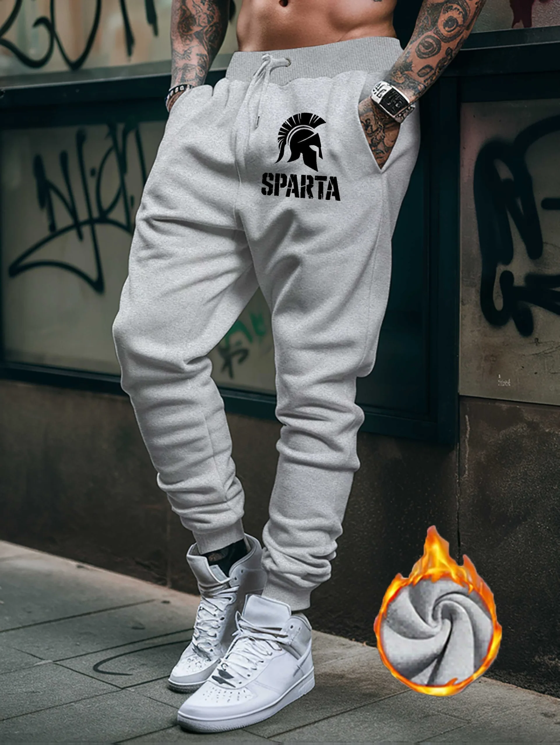 Pantalon graphique Sparta Soccer Club pour homme – Image 8