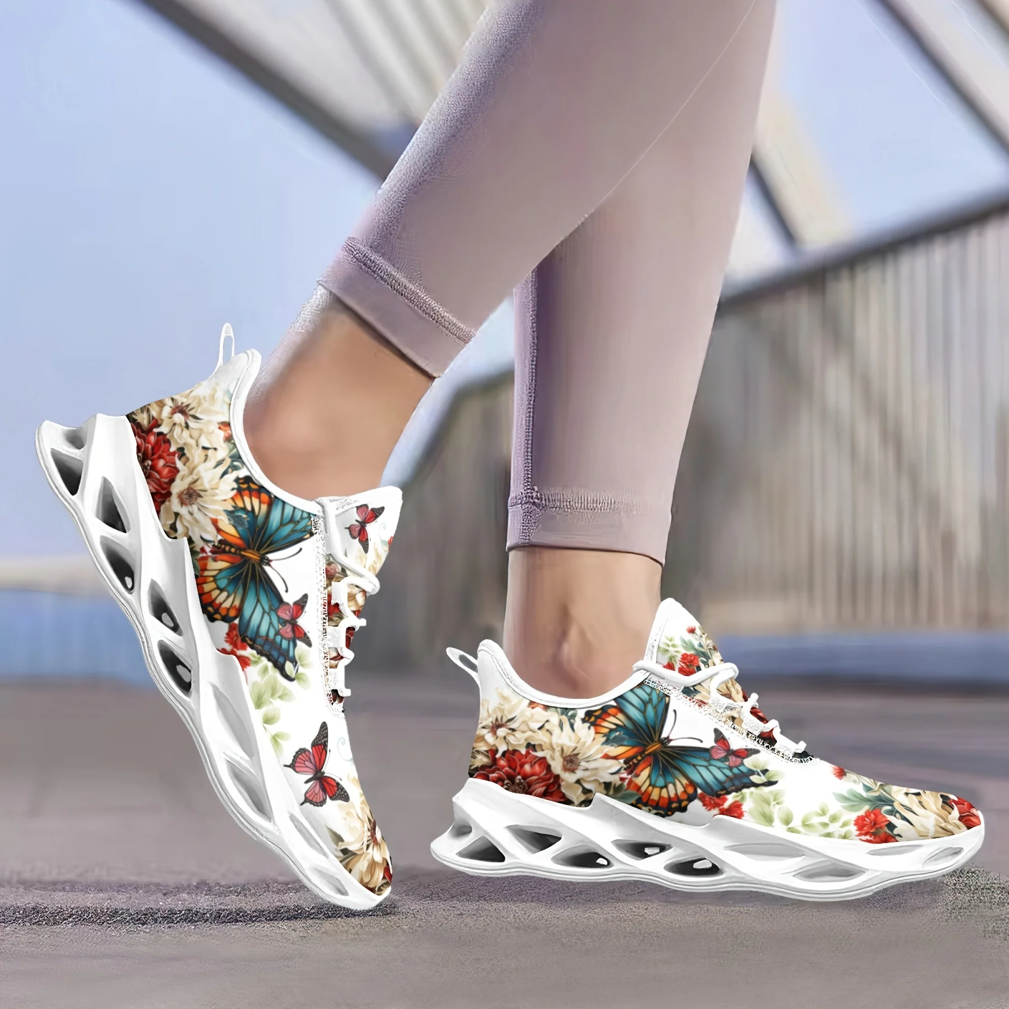 Baskets d'extérieur décontractées et respirantes pour femmes – Image 3