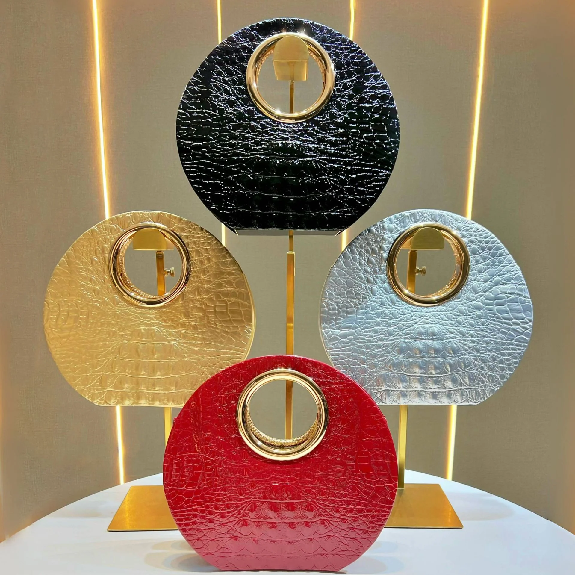 Pochette de soirée pour femme, sac bandoulière – Image 3