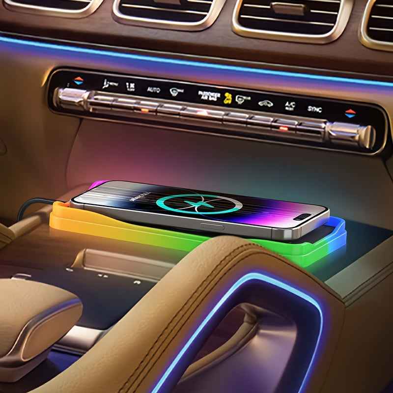 Chargeur sans fil AIREDGER 15 W RGB – Image 8