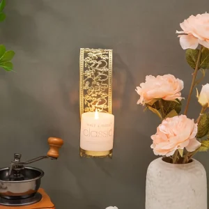 Élégant bougeoir mural