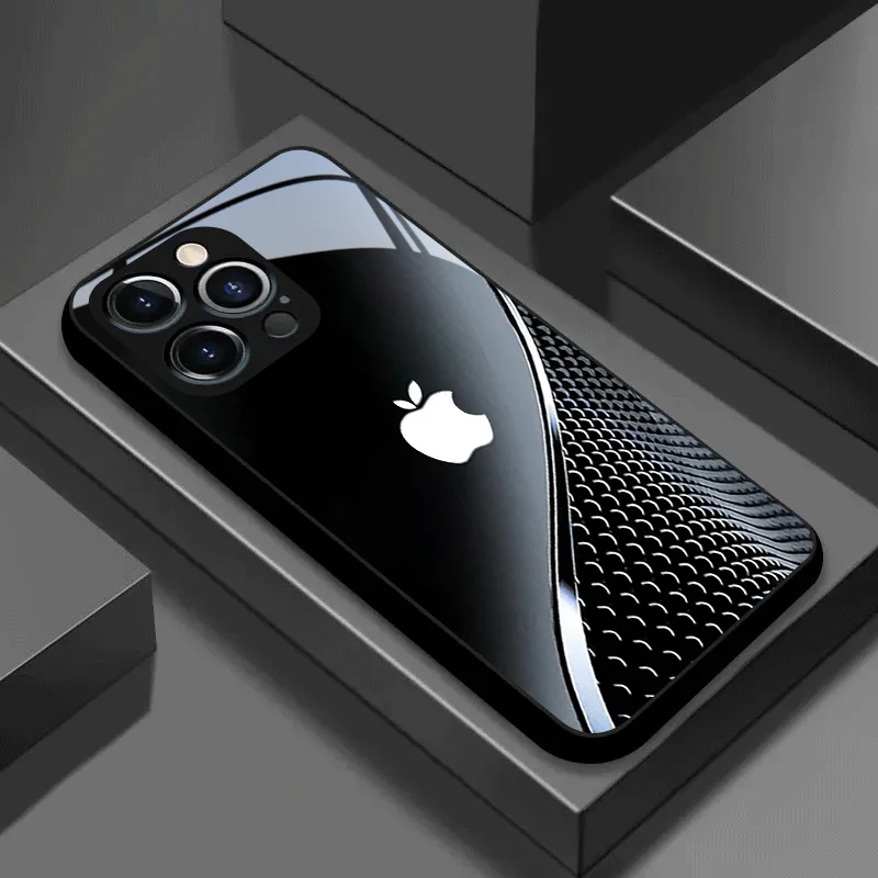 Motif gros plan du logo Apple, adapté à l'iPhone, Housses pour téléphones mobiles – Image 2