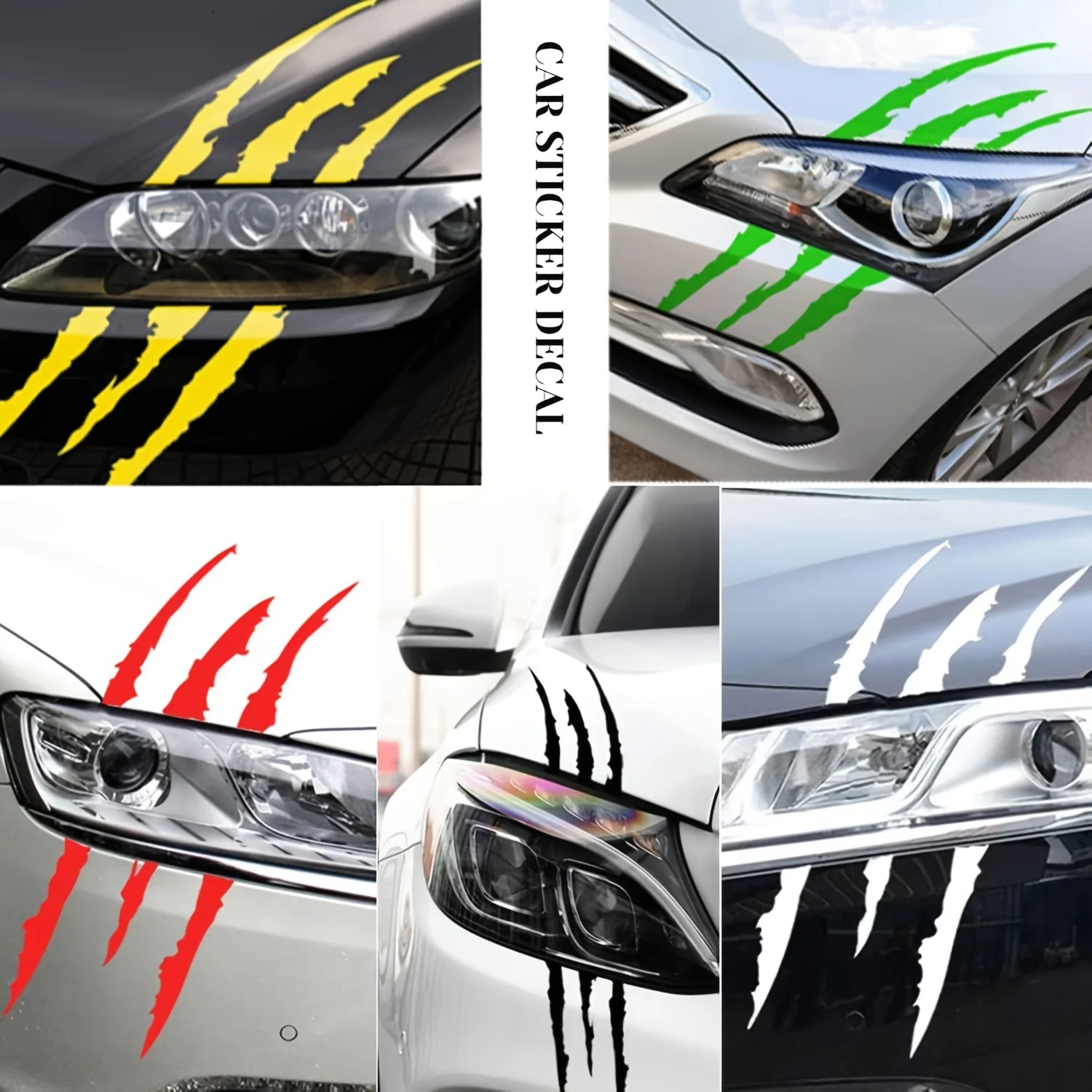 2 autocollants griffes pour phares – Image 5