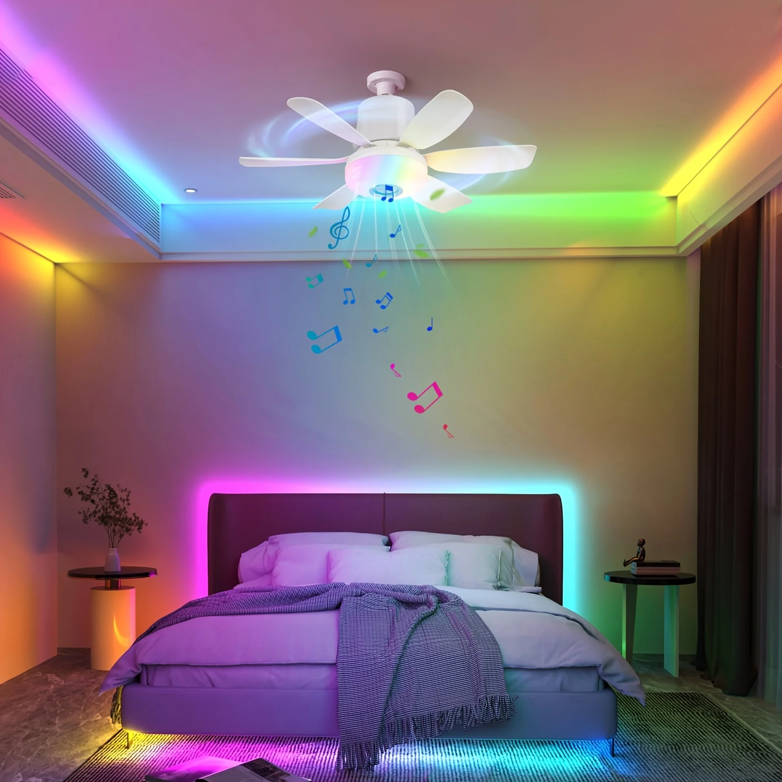 Ventilateur de plafond intelligent 3 en 1 – Image 3