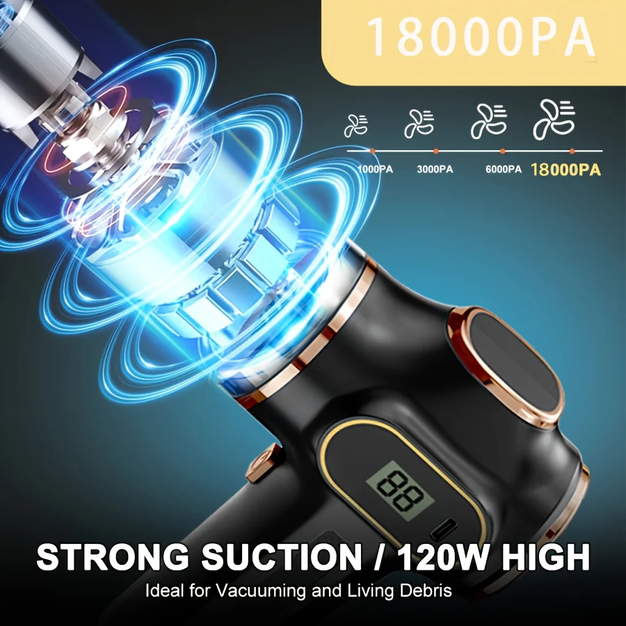 Aspirateur multifonctionnel 2 en 1 (souffleur et aspirateur) – Image 8