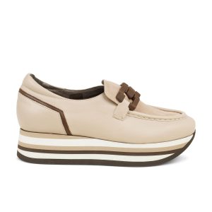 Mocassins CLOE SOFTWAVES Femme Beige