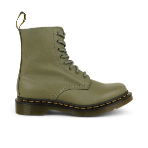 Boots et bottines PASCALE KAKI VIRGINIA DOC MARTENS Femme Vert