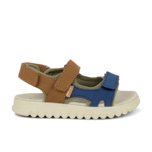 Sandales ROLLY SHOO POM Enfant Bleu
