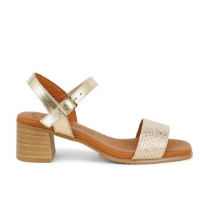 Sandales EVIO EVA FRUTOS Femme Or/Bronze