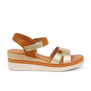 Sandales EVATOS EVA FRUTOS Femme Or/Bronze