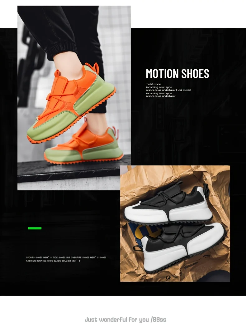 Chaussures de sport pour hommes/femmes grandes tailles, chaussures décontractées – Image 9