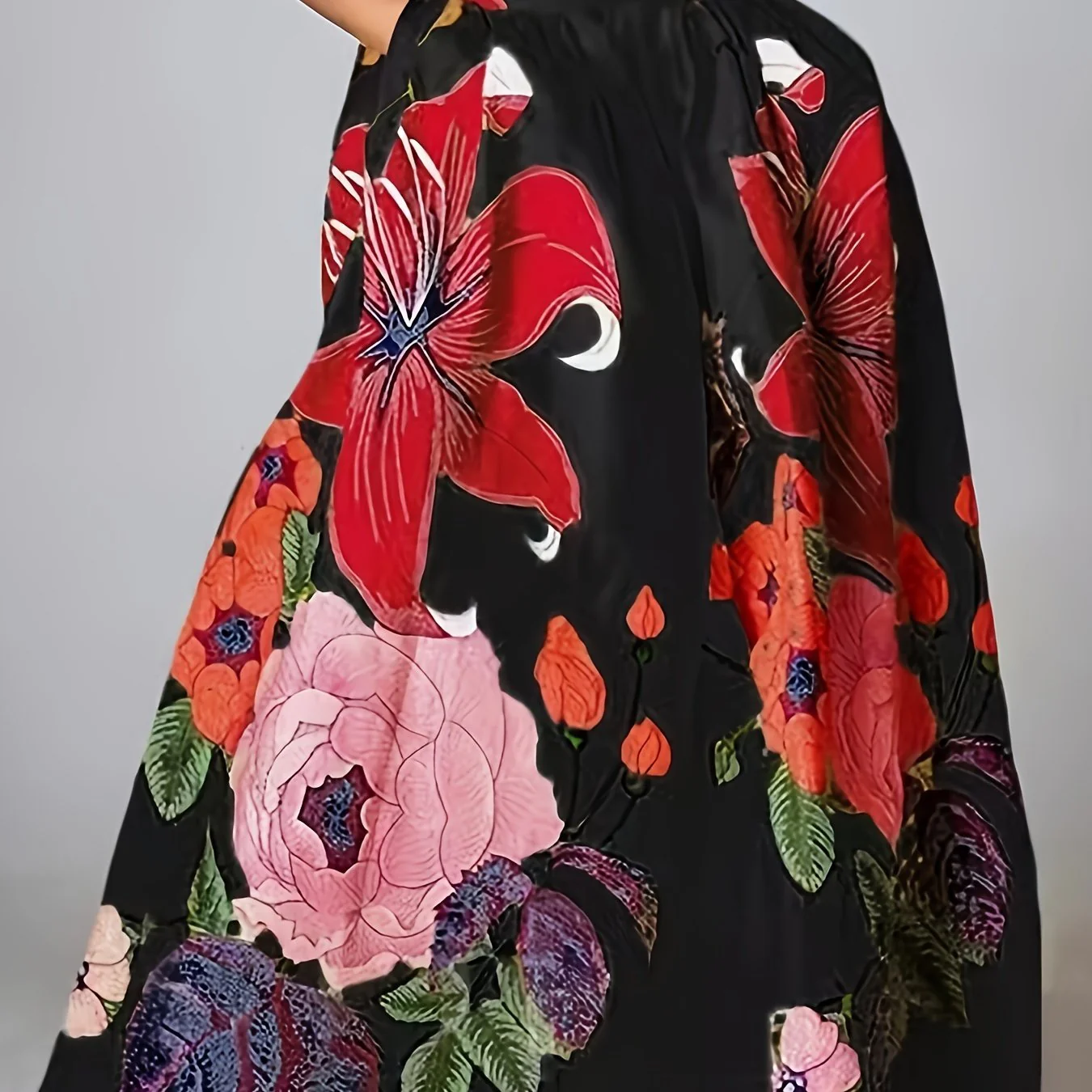 Jupe longue , imprimé, floral – Image 4