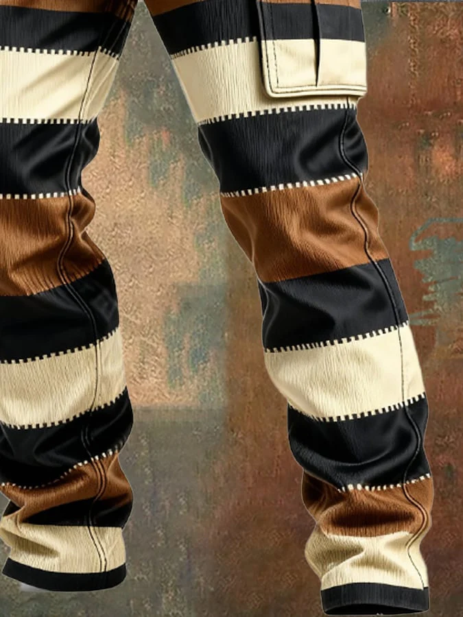 MAISON CLÉMENT PARIS™ | PANTALON CARGO PATCHWORK HOMME – Image 3