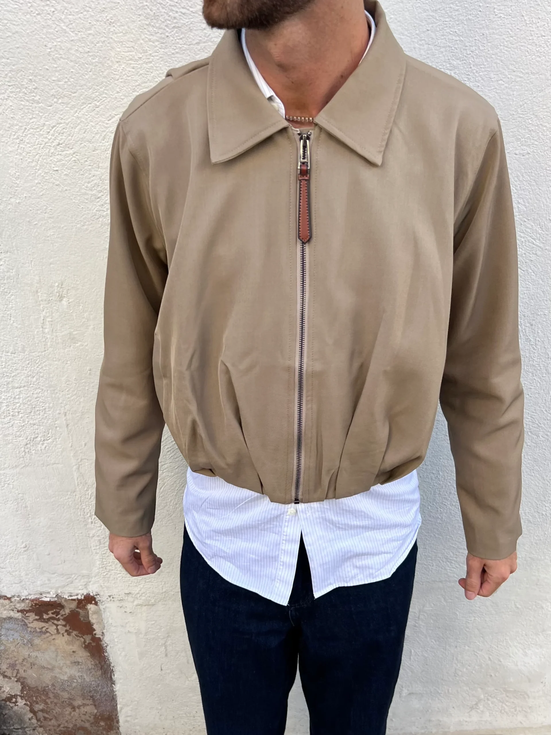 Veste drapée « Nava » – Image 3