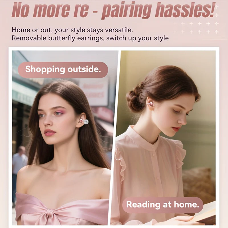 Écouteurs à clip Kinglucky, écouteurs ouverts sans fil, boucles d'oreilles – Image 8