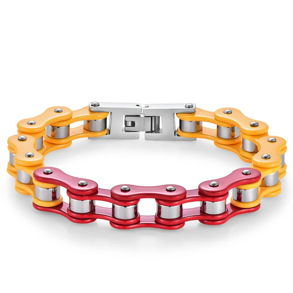 Bracelet à maillons en acier inoxydable pour homme pour la fête des pères – Image 6