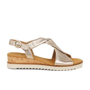 Sandales GAPLATE GABOR Femme Or/Bronze