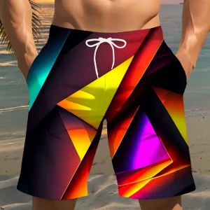 Short de plage homme à séchage rapide