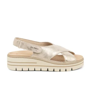 Sandales CORDELIA MOBILS BY MEPHISTO Femme Or/Bronze
