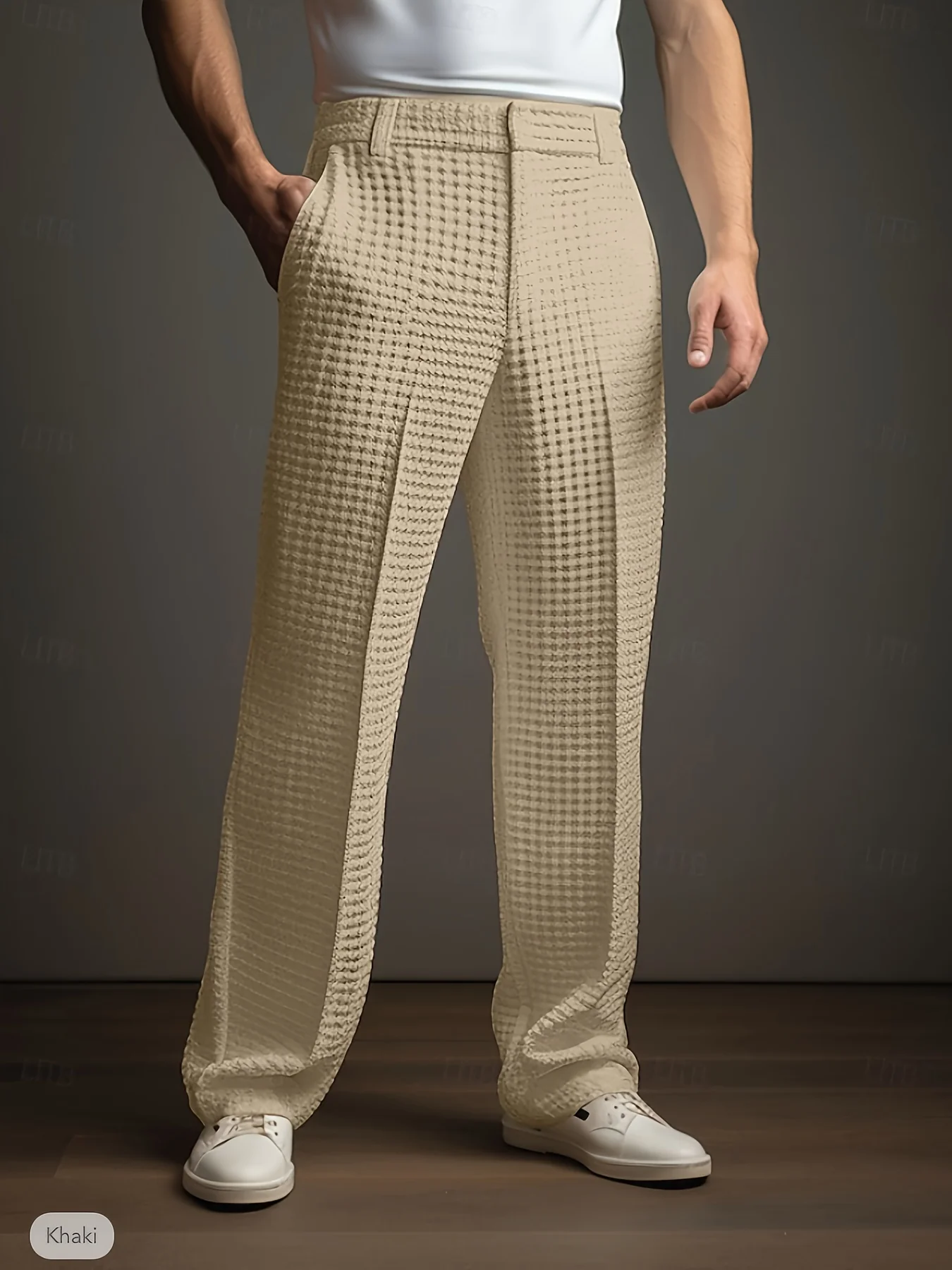 Pantalon décontracté pour homme - Léger, idéal pour le bureau et le quotidien – Image 4