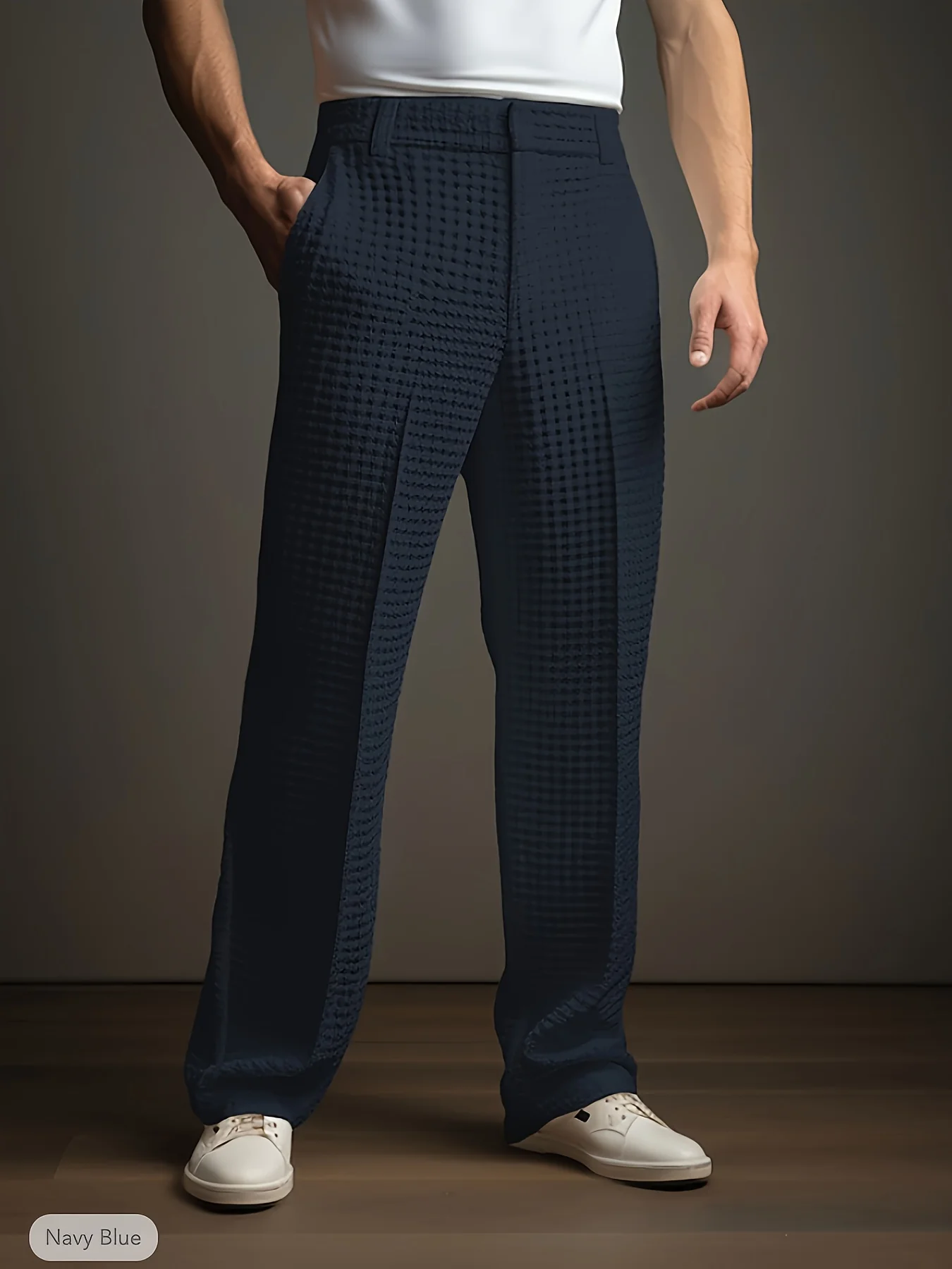 Pantalon décontracté pour homme - Léger, idéal pour le bureau et le quotidien – Image 5