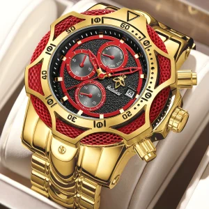 Montre à quartz de luxe YALALUSI pour homme