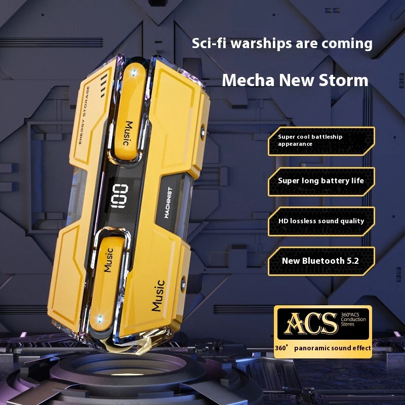 Casque Bluetooth G20 Mech avec affichage de la puissance – Image 4