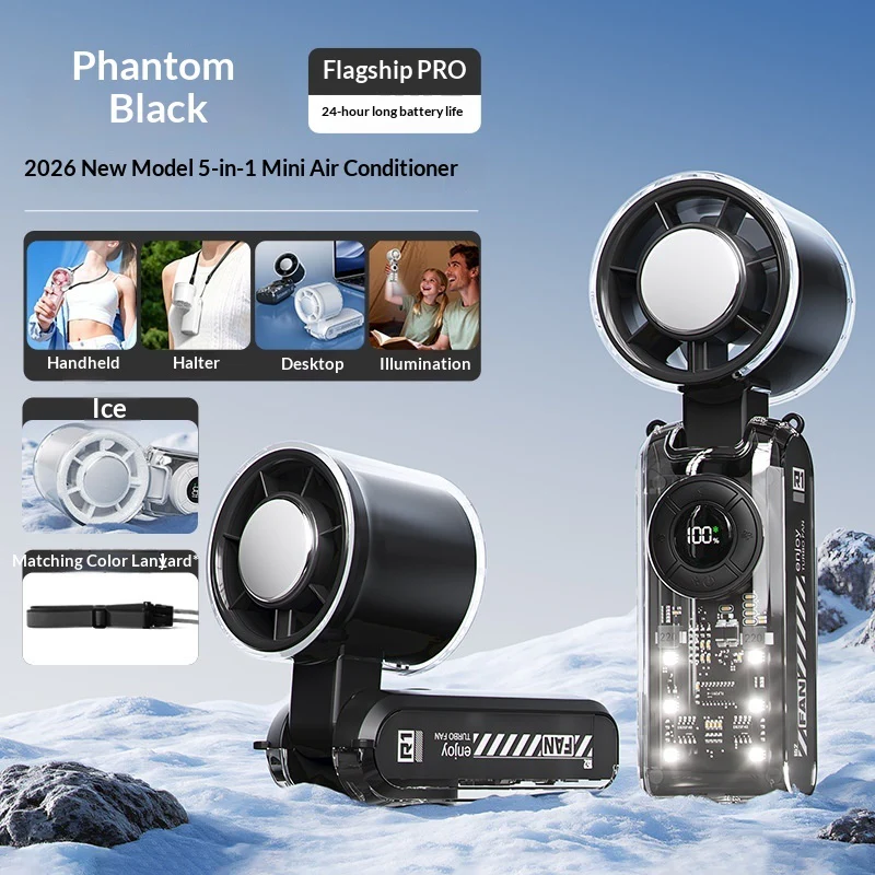 Pack de glace, ventilateur portable à grande vitesse – Image 6