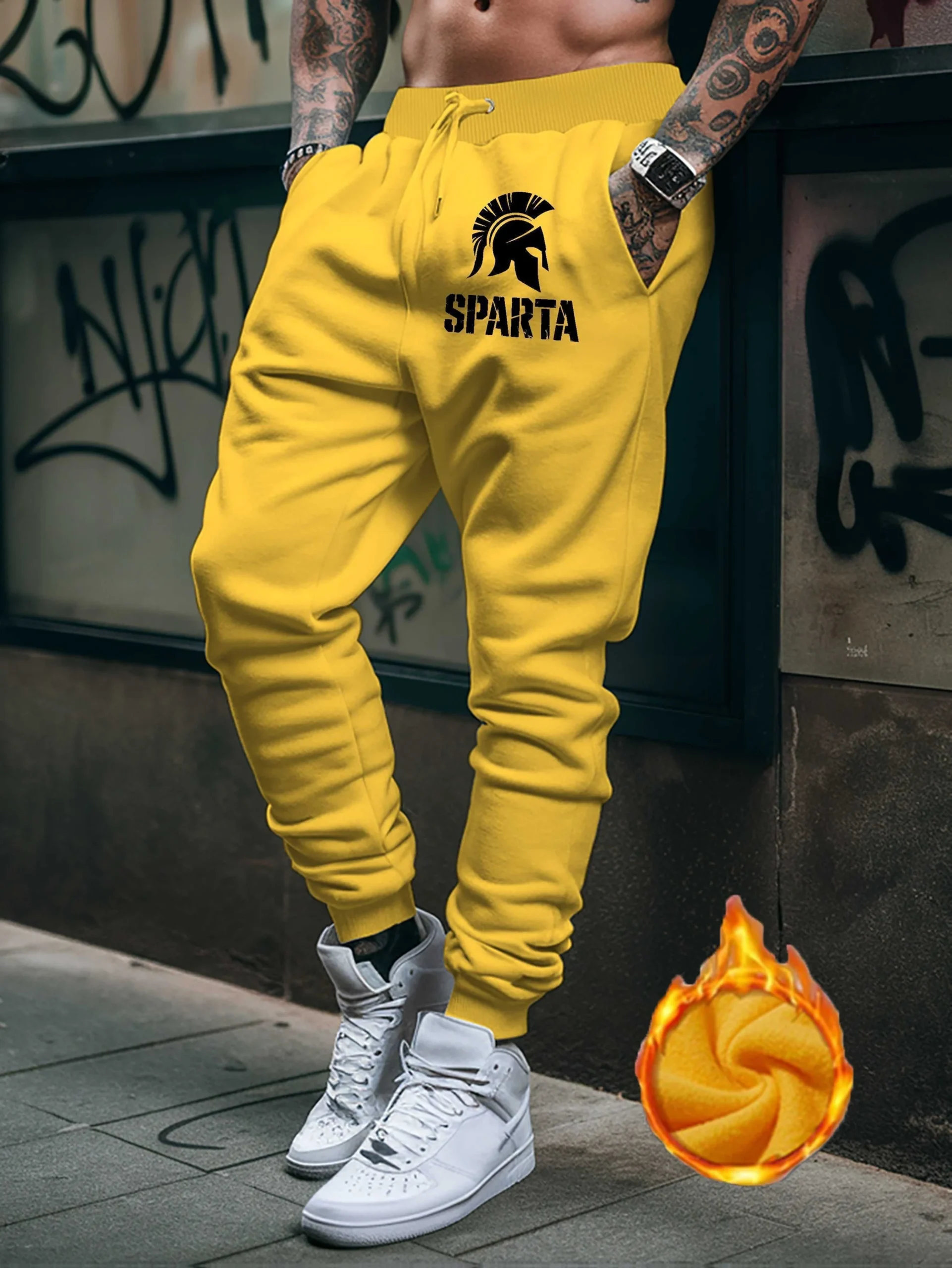 Pantalon graphique Sparta Soccer Club pour homme – Image 2