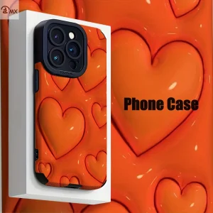 Coque de telephone, Le motif en forme de cœur, iphone