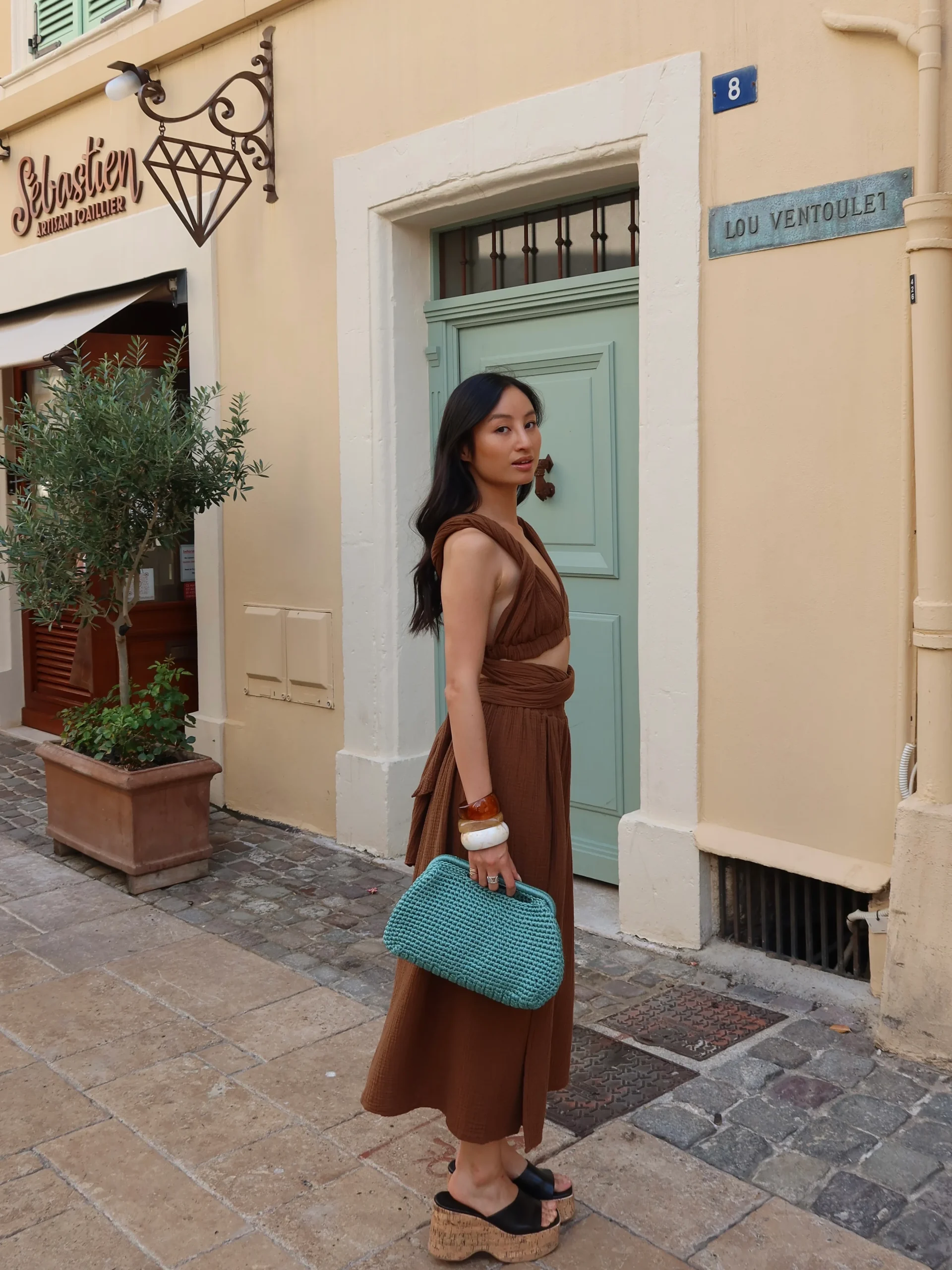 L’ensemble « Tamara » en chocolat - (Collection Exclusive)