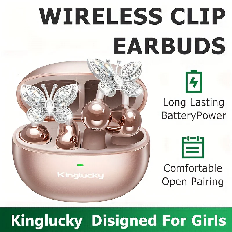 Écouteurs clipsables Kinglucky, écouteurs ouverts sans fil – Image 7